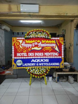 Papan Bunga Gedung Pernikahan Cikande