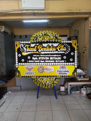 Papan Bunga Gedung Pernikahan Cikande