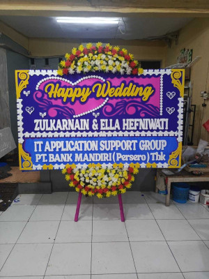 Papan Bunga Gedung Pernikahan Cikande